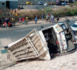 Accident sur l'autoroute : Un "Ndiaga Ndiaye" fait une sortie de route à hauteur du Technopole (Pikine)