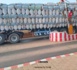 Autoroute à péage / Mbour : Un camion transportant du foin bloqué sur une voie de péage à Malicounda