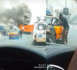 Autoroute: un camion porte-container a pris feu à hauteur de Hann