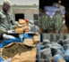 Djifére (Fatick) : 845 kg de chanvre indien saisis, 4 individus appréhendés