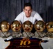Quand Lionel Messi se prend en photo avec ses cinq ballons d'or