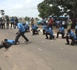 Thiès / Fin de formation de stage de réintégration : les Asp offrent une séance de démonstration de techniques de self défense au centre d'entraînement tactique n°7