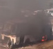 Accident mortel à hauteur de l’école Mariama Niass : En colère,  des conducteurs de Jakarta incendient un bus Tata