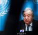 Le chef de l'ONU alerte sur son 