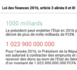 Les chiffres inquiétants du budget national dont on ne vous parle pas