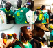 Les 15 supporters des Lions accueillis en héros à leur retour au Sénégal