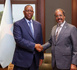 Macky Sall échange avec le président somalien Hassan Sheikh Mohamud  dans le cadre de sa campagne pour l’ONU