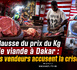 Hausse du prix du kg de viande à Dakar: Les vendeurs accusent la crise au Mali