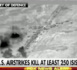 La vidéo du bombardement qui a tué le plus grand nombre de djihadistes en Irak. (250 terroristes tués dans leur fuite de Falloujah)