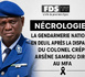 Nécrologie : Décés du Colonel Crépin Arsène Sambou, Directeur du Contrôle des Études et de la Législation au Ministère des Forces Armées