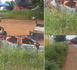 Thiès: Un véhicule particulier prend feu à la sortie du village de Keur Ndioukoune, trois personnes sauvées...