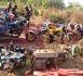 Kédougou-Falémé : un site d’orpaillage clandestin démantelé à Sounkounkou