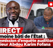 🛑 DIRECT  Patrimoine bâti de l’État : la Commission d’enquête auditionne Monsieur Abdou Karim Fofana