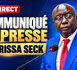 🔴 DIRECT | Conférence de presse d’Idrissa Seck
