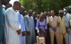 Les images de la pose de la première pierre des marchés de Diarrère et de Diohine et l'inauguration de l'hôtel de ville de Diarrère (Fatick)