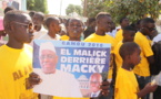 Images de l'accueil du président Macky Sall par les familles religieuses de Thiès et Tivaouane