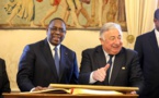 FRANCE : Les images de la  Rencontre entre le Président Macky Sall et le Président du Sénat
