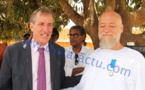 Les images de la remise de l'insigne de l'Ordre National du Mérite par son excellence Christophe Bigot, ambassadeur de France au Sénégal au village pilote des enfants de la rue.