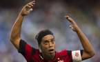 Le corner rentrant de Ronaldinho  ( VIDEO )