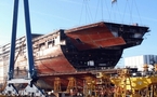 Saint-Nazaire poursuit la construction du paquebot de Kadhafi