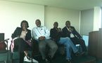 Wane, Tine, Tall et Gadio en mode relax après l'accomplissement de leur mission