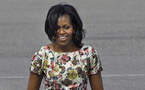 Michelle Obama porte la même robe pour la quatrième fois