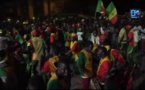 CAN 2019 / Séngal v Kenya :  La joie des supporters après le 3-0 à la place de la Nation