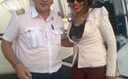 Photo : Viviane Ndour descend en jet privé à Banjul