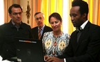 Ségolène Royal s’enthousiasme pour le premier réseau social professionnel  africain sur internet : www.linkedafrica.com