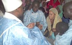 Serigne Basse Abdou Khadre bénit le couple Djily Création - Nadège
