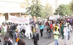 Marche des jeunes du M23 pour exiger la libération de Barthélémy Dias