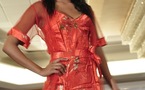 Vanessa Edorh, Miss diaspora, en robe nuisette