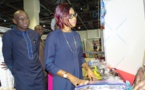 STESS : Les images la visite des stands par la MMFES, Mme Zahra I. T. Diop