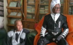 Les images de la visite de Serigne Modou Kara Mbacké Noreyni à son ami Ahmed Saloum Dieng à THIES