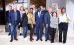   Les IMAGES de l’accueil du président du Cercle des économistes et de sa délégation par le ministre Cheikh Kanté