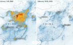 Coronavirus en Chine: ces images de la Nasa montrent la chute spectaculaire de la pollution.