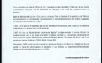Communiqué de L'ARTP