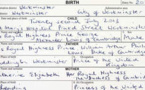 Le "bébé royal" inscrit à l'état civil