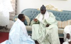 ( IMAGES) Serigne Moustapha Saliou passe deux tours d’horloge chez Serigne Bassirou Mbacké Abdou Khadre