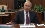 Poutine présente ses condoléances aux proches des victimes du crash de l'avion de Prigojine