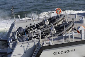Les images des tests en mer de "Le Kédougou" : le nouveau patrouilleur de la marine sénégalaise 
