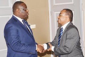 Audience de Monsieur Kesete- Birhan Admasu ministre de la santé de l'Éthiopie