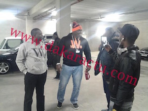 Les images de la délégation de "Subatel" au stade Océane-Le Havre