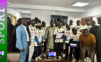 KOLDA : Abdourahmane Baldé (DG/LONASE) envoie d'anciennes gloires du football local supporter les Lions en Côte d'Ivoire...