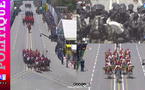 Majesté en mouvement : l’unité montée de la cavalerie  sublime le défilé de l’indépendance