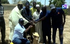 Keur Madaro : Le Maire Alioune Sarr et le conseil municipal procèdent à la pose de la première pierre d'une infrastructure sanitaire et d'une salle multifonctionnelle