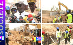 Assainissement à Touba :/ Le ministre Cheikh Tidiane Dièye satisfait de l’avancée des travaux de drainage
