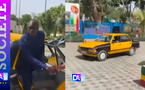 Thiès- À bord d'un taxi dans l'enceinte de la mairie, le maire Babacar Diop essuie une vague de critiques sur les réseaux sociaux