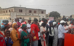 Thiès- rassemblement pour la reprise des travaux du canal de Nguinth: les maires empêchés de prendre la parole, le pupitre emporté...