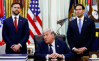 Lors d’une réunion à huis clos, Trump aurait désigné son successeur pour 2028